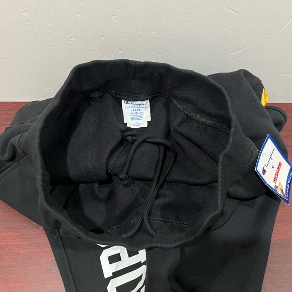 Champion x Monopoly, Reverse Weave Sweatpants, Black - Picture 11 of 16